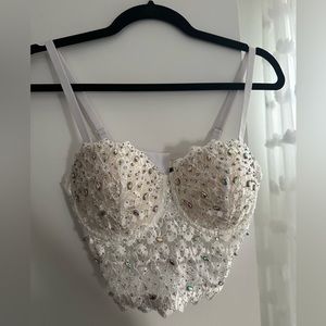 Windsor bejeweled bustier